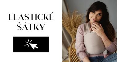 elastický šátek pro novorozence