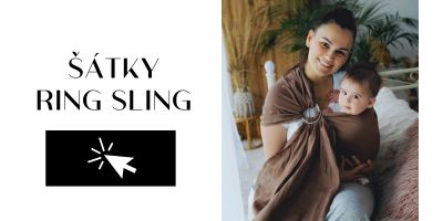 šátek ring sling ve velikosti M