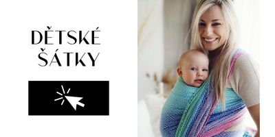 Tkaný šátek na nošení dětí – velikost 6