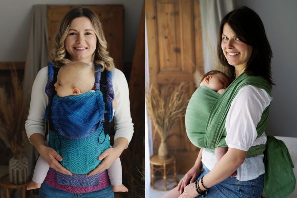 Nosítko nebo šátek na nošení dětí – co vybrat na začátek?