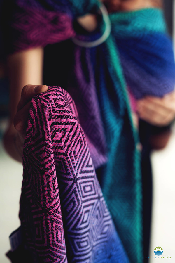 Ring sling Dark Aurora Cube - M (2 m / II.jakost