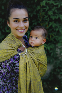 Ring sling Gold Boho - S (1,7m)