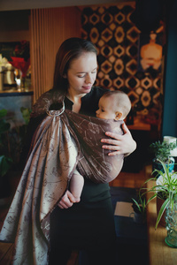 Ring sling Linen Lightness - S (1,7 m)