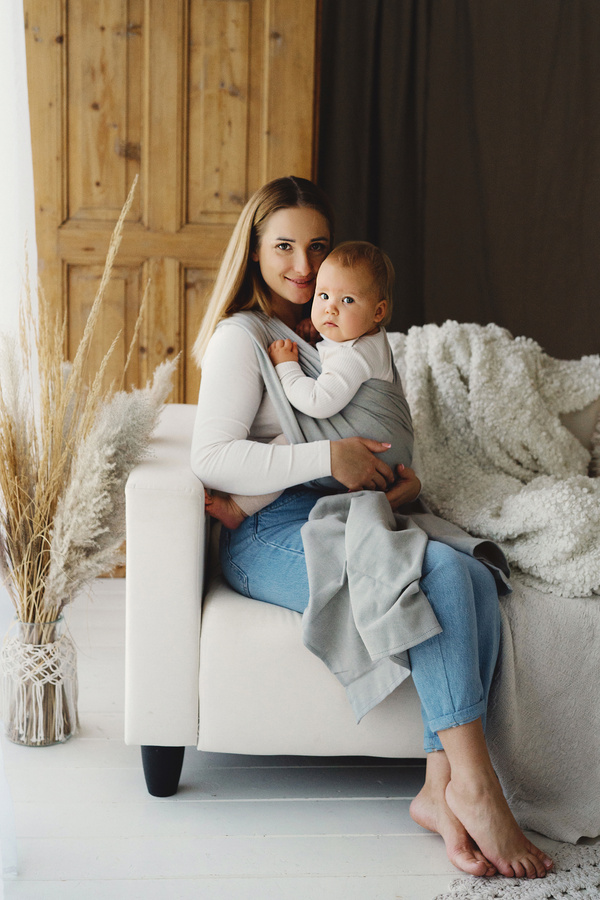 Šátek na nošení dětí Gray Moonstone vel. 7