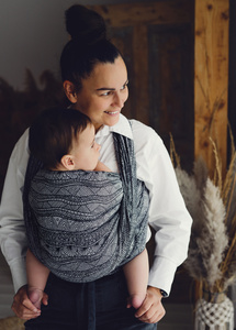 Šátek na nošení dětí Carbon Harmony vel. 5