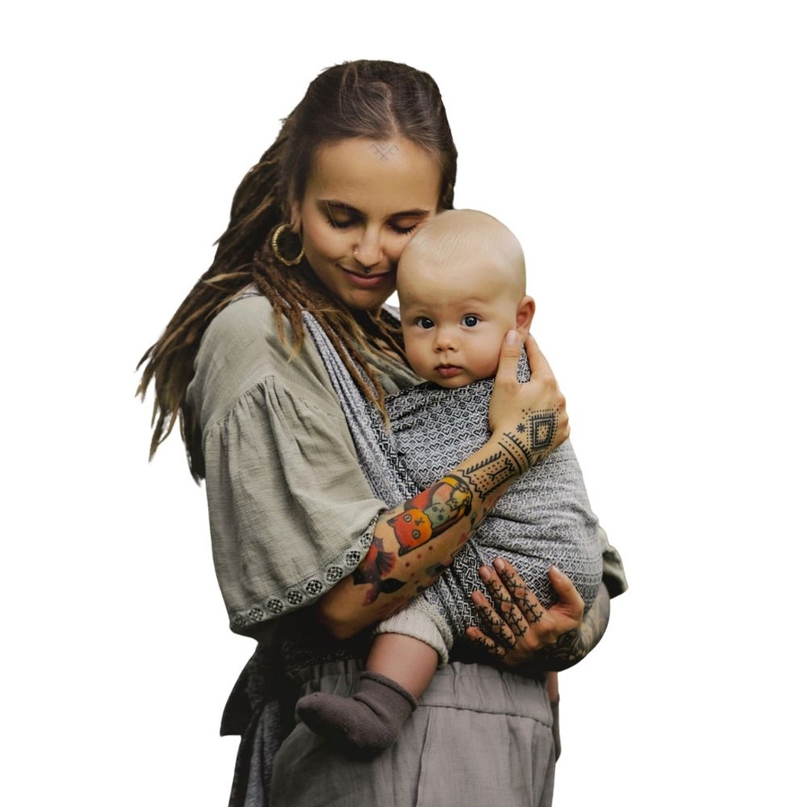 Šátek na nošení dětí Lovely Fog vel. 4