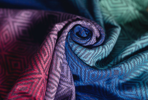 Ring Sling TENCEL™ Aurora Cube vel. L (2,3 m)