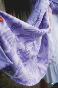 Šátek na nošení dětí Lilac Flowrowa vel. 7