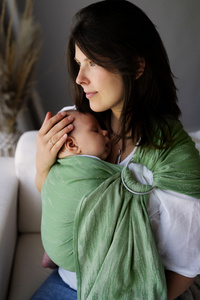 Ring sling Linen Whisper - S (1,7 m)