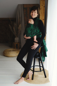 Šátek na nošení dětí Lotus Veil vel. 7