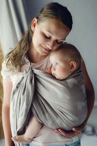 Ring sling TENCEL™ Hazy Love Drift - S (1,7m)