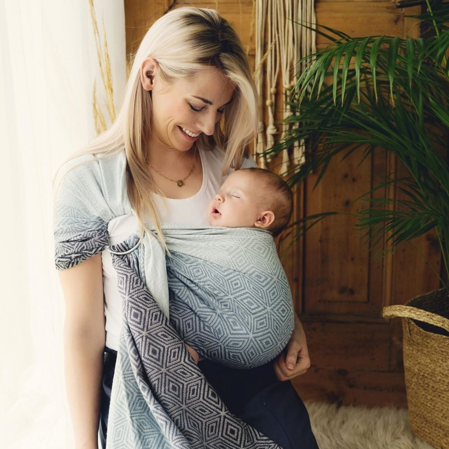 Ring sling TENCEL™ Rocky Cube - S (1,7m)
