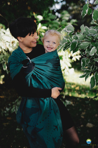 Ring sling Teal Wanderlust - S (1,7m)