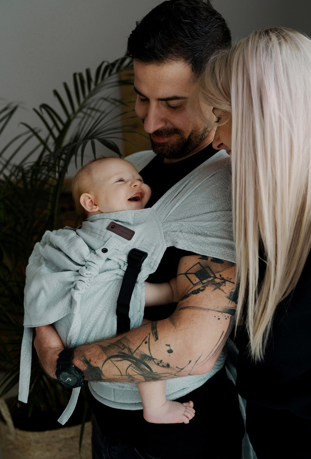 Dětské nosítko Cross Hybrid Linen Wildness