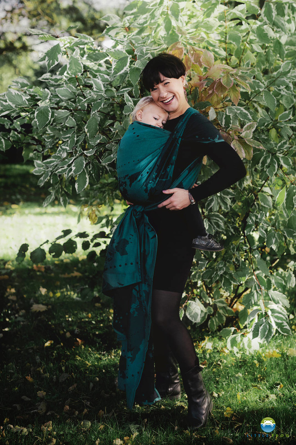 Šátek na nošení dětí Teal Wanderlust vel. 5