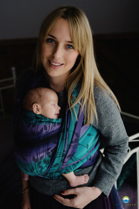 Šátek na nošení dětí Dark Meadow vel. 5