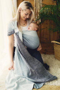 Ring sling TENCEL™ Rocky Cube - M (2,0m)