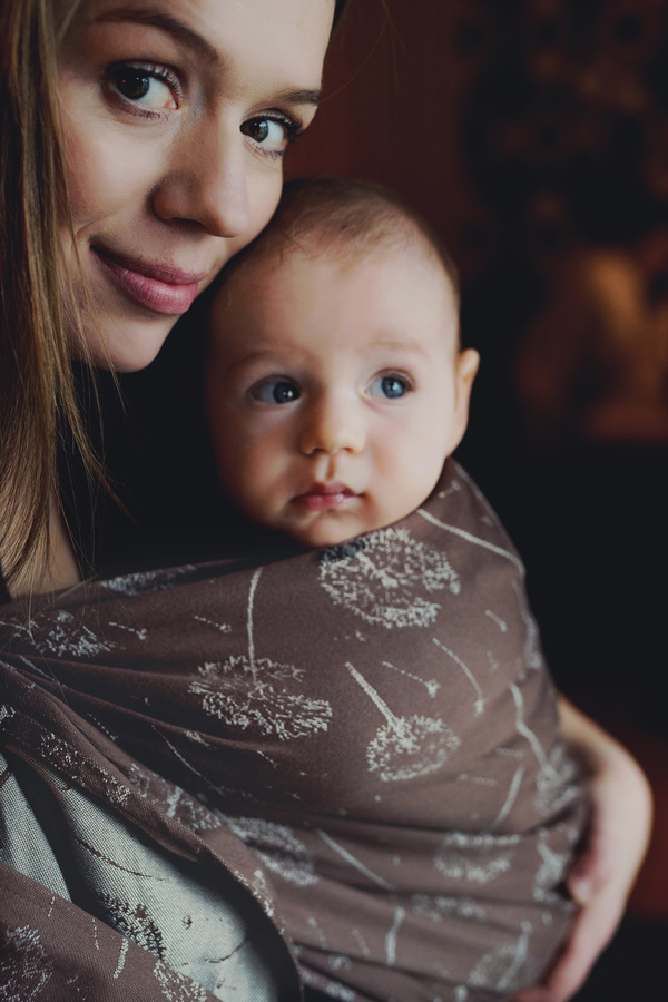 Ring sling Linen Lightness - M (2 m)