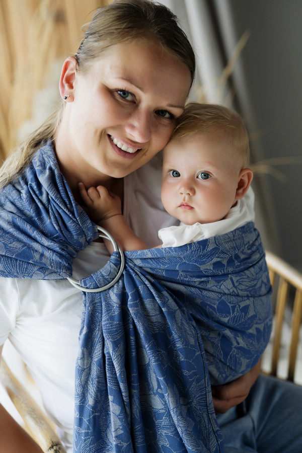 Ring sling Linen Lotus Breeze - S (1,7 m)