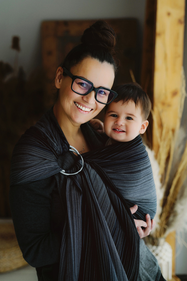 Ring sling Hematite - S (1,7m)