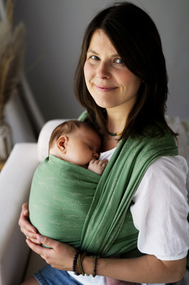 Šátek na nošení dětí Linen Whisper vel. 6