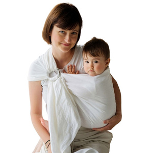 Ring sling Pure Linen White - M (2 m)