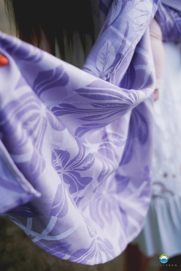 Šátek na nošení dětí Lilac Flowrowa vel. 7