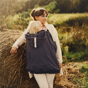 Softshellová kapsa na nosítko a šátek - Slate