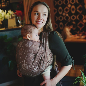 Šátek na nošení dětí Umber Lightness vel. 4