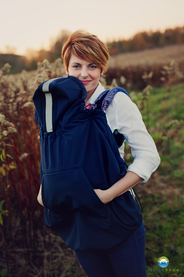 Softshellová kapsa na nosítko a šátek - Navy