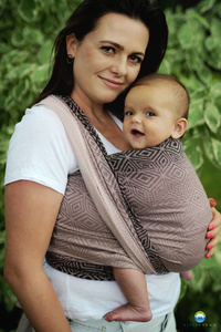 Baby Sling TENCEL™ Charmy Cube - size 6 /2nd quality