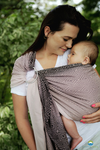Ring sling TENCEL™ Charmy Cube - S (1,7 m )