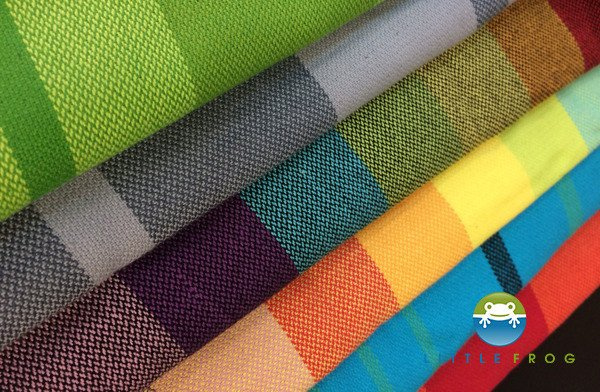 Scraps / fabric ends Little Frog wraps - 60-150cm TENCEL™ (price per 1 kg)