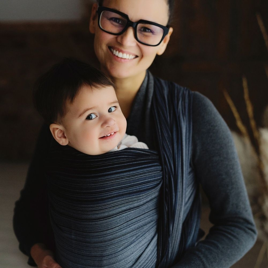 Šátek na nošení dětí Hematite - vel. 5