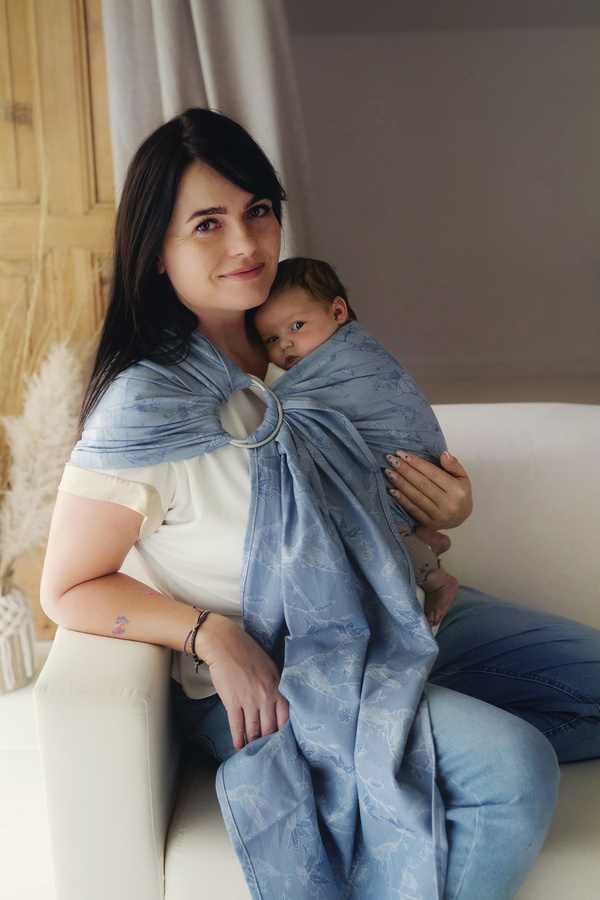 Ring sling TENCEL™ Joy of life Air - L (2,3m)