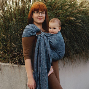 Ring sling Cloudy Cube - vel. S (1,7 m)