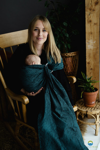 Ring sling Ocean Wildness - S (1,7 m)