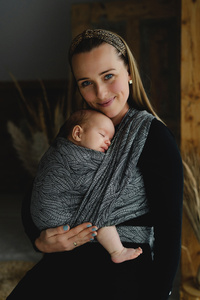 Šátek na nošení dětí Linen Night Wildness vel. 7