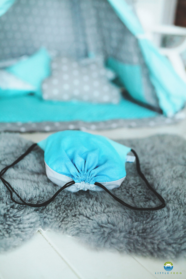 Sáček se šňůrkou - Bamboo Lazurite