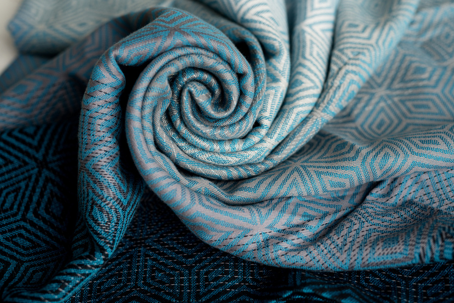 Ring sling TENCEL™ Atmosphere Cube - L (2,3m)