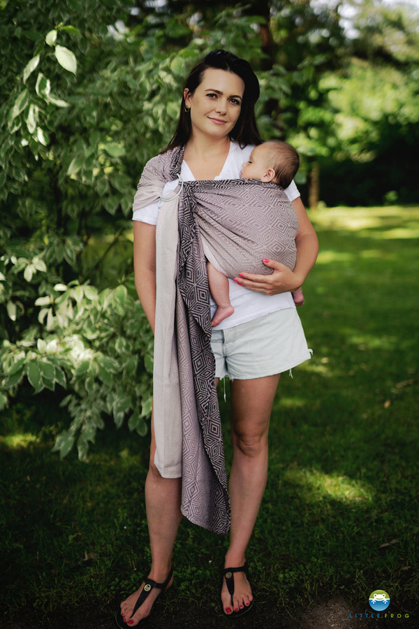 Ring sling TENCEL™ Charmy Cube - S (1,7 m )/II. jakost