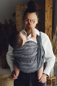 Šátek na nošení dětí Carbon Harmony vel. 6