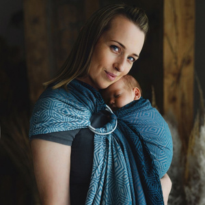 Ring sling TENCEL™ Atmosphere Cube - M (2,0m)