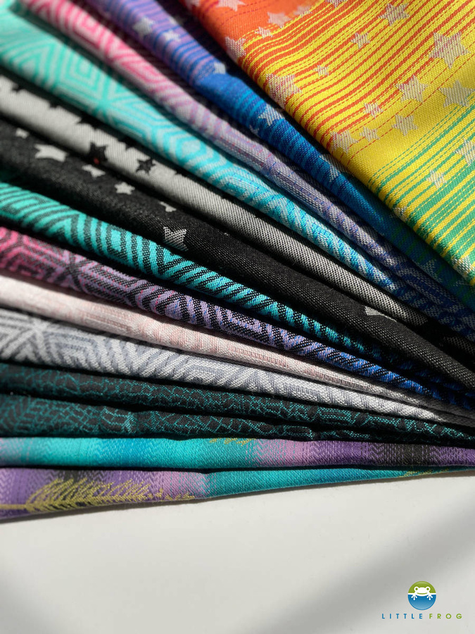 Látkové odstřižky - 60-150cm JACQUARDS (cena za 1 kg)