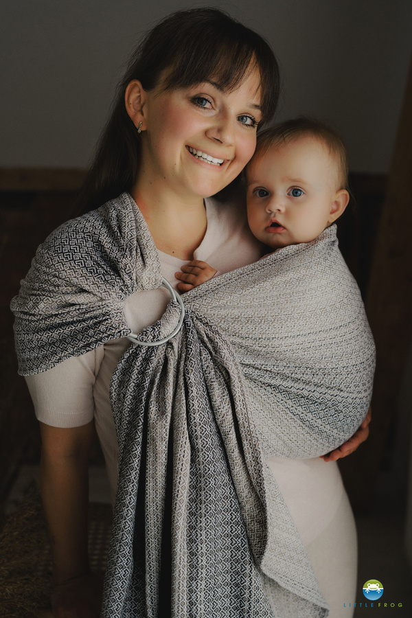Ring sling Lovely Sandstorm - S (1,7m)