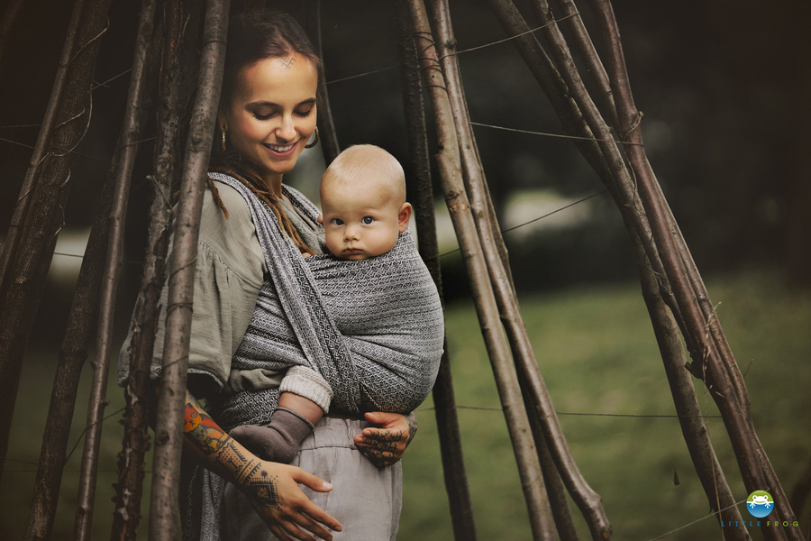 Šátek na nošení dětí Lovely Fog vel. 5