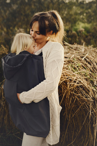 Softshellová kapsa na nosítko a šátek - Slate