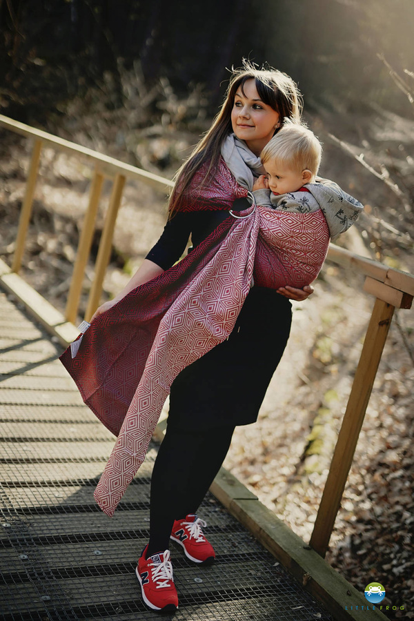 Ring sling Ruby Cube - S (1,7m)