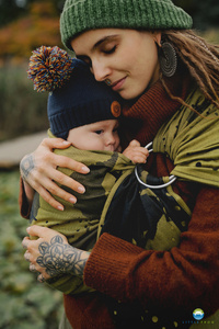 Ring sling Gold Wanderlust - S (1,7m)