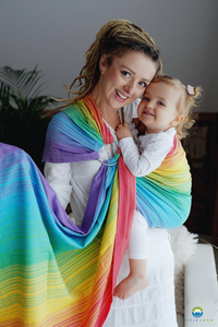 Ring sling TENCEL™ Daisy Agate - S (1,7m)